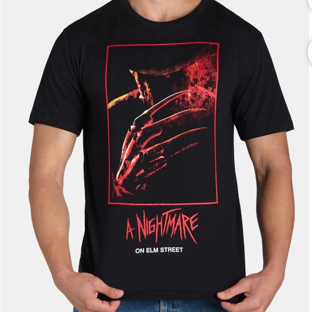 A Nightmare on Elm Street Black T-Shirt men’s Nwt Size Large